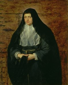Infanta Isabella Clara Eugenia的画象，荷兰的州长